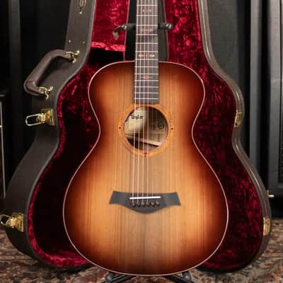Taylor Custom "The Monument" 1 of 20 C12e 12-Fret Catch Event #10 Grand Concert Acoustic/Electric Guitar - Black Limba/Sinker Cypress with Hardshell Case image 19