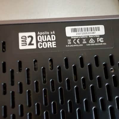 Universal Audio Apollo x4 QUAD Heritage Edition Thunderbolt 3 Audio Interface 2020 - Present - Gray image 5