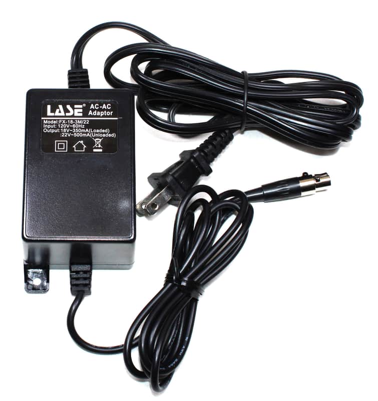Replacement Power Supply for HARBINGER L502, L802, L1202, L1402 Mixer Mini 3 Pin image 1