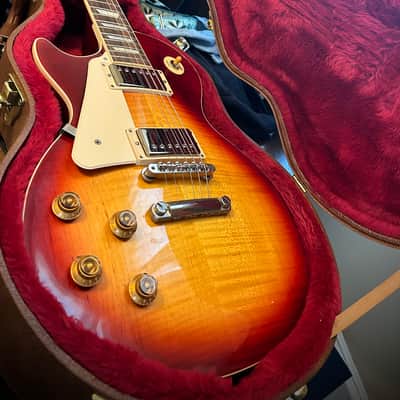 Lefty Gibson Les Paul Standard '50s Left-Handed 2021 Heritage Cherry Sunburst image 1