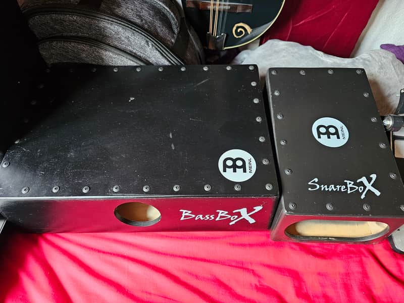 Meinl Bass and snare Boxes with Pickups 2025 - As new image 1