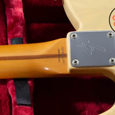 1993 Fender Japan TL52-65SPL '52 Micawber Keith Richards Telecaster MIJ Blonde Tweed HSC image 9