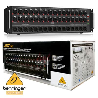 Behringer S32 Digital Snake  IO Box 32 Preamps 16 Outputs image 3