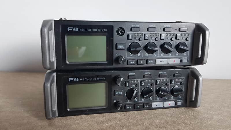 2x Zoom F4 Field Audio Digital Recording Film Movie Professional Recorder Studio Fieldrecorder image 1