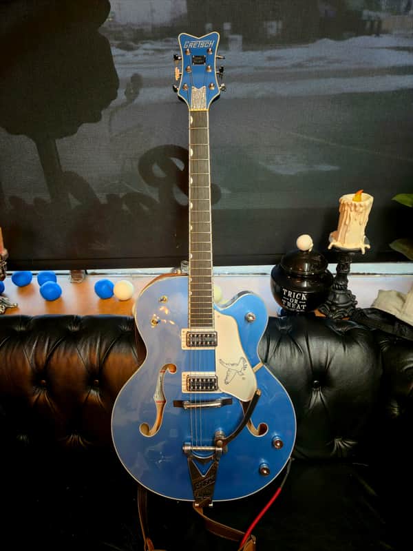Gretsch G6136T-59 Limited Edition '59 Falcon with Bigsby 2020 - Present - Lake Placid Blue image 1