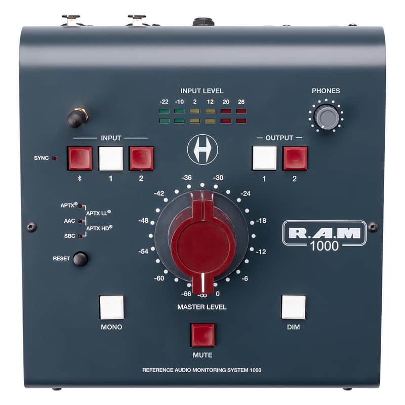 Heritage Audio RAM System 1000 Reference Audio Monitor Controller image 1