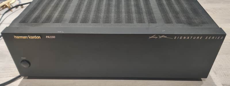 Harman Kardon PA2200 Signature Series Power Amplifier image 1