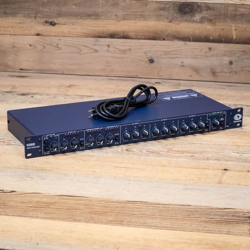 Symetrix 528E Voice Processor Channel Strip Vocal Enhancer 528-E U286504 image 1