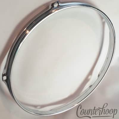 *Pearl/Ludwig Style 12" Tom Drum Rim/Hoop 5-Hole Batter/Resonant Triple Flange* image 1