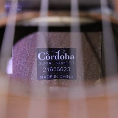 Cordoba 35T-CE Tenor Ukulele 2021 Model - Natural w/Gig Bag and Extra Strings image 16