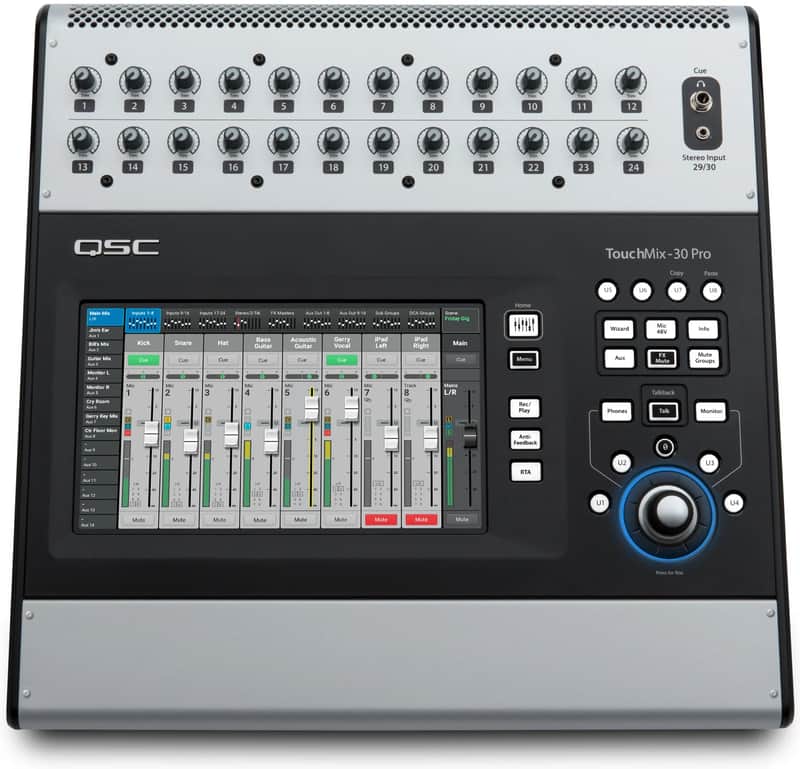 QSC TouchMix-30 Pro Touch Screen Compact Digital Mixer -Excellent Condition image 1