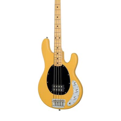 Sterling by MusicMan StingRay Classic RAY24CA-BSC-M1, Butterscotch, 2-way EQ, 4-string electric bass image 3