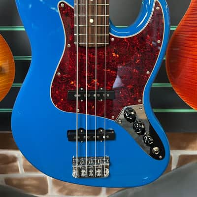 Fender MIJ Hybrid II Jazz Bass Forest Blue 2024 Electric Bass image 4