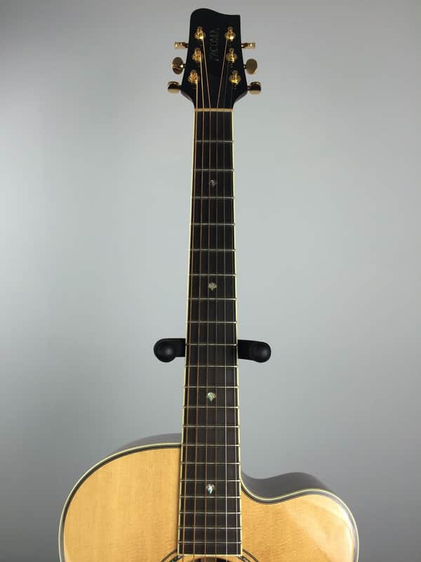 Tacoma ER28C E6 Mini Jumbo Acoustic Electric Guitar Natural | Reverb