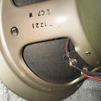 1970 Celestion Greenback Matched Quad – T1221 G12M – Original Pulsonic Cones Bild 14