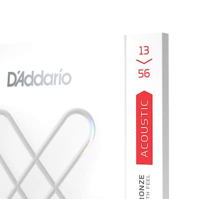 D'Addario XS Coated Phospher Bronze Acoustic Guitar Strings, 13-56 Medium image 5