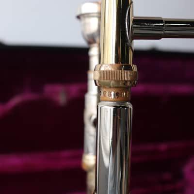 1973 Reynolds Medalist Tenor Student Trombone w/case and mouthpiece image 6