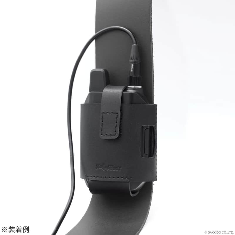 Zill and Rei+ Genuine Leather Case for SHURE GLXD1+ (2023-) Wireless Transmitter, Made in Japan image 1