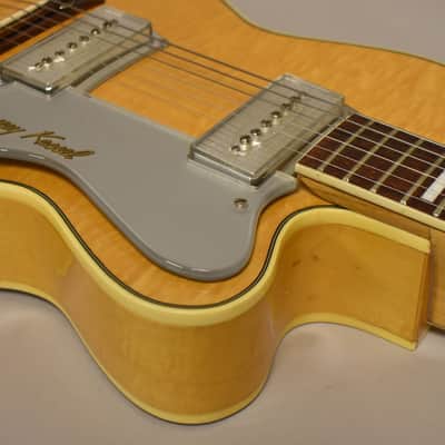 1950's Kay K1700 Barney Kessel Pro Natural w/OHSC image 8