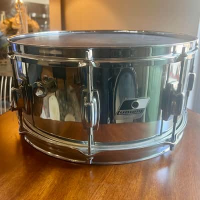 Vintage 1980's-Early 90's Ludwig 6.5x14” Rocker Chrome over wood Snare Drum image 4