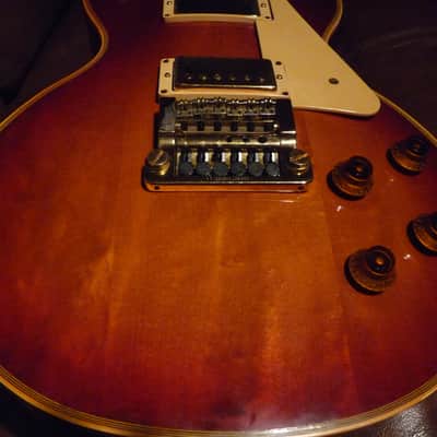 Gibson Les Paul Custom 1987 - sunburst w/Kahler tremelo image 10