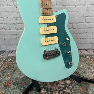 Reverend Jetstream 390 with Roasted Maple Fretboard 2020 - Present - Chronic Blue image 1