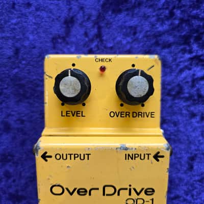 Boss OD-1 OverDrive Made in Japan Effect Pedal image 2
