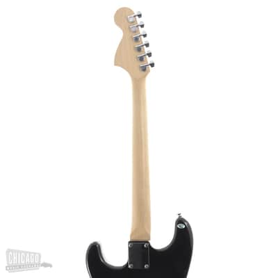 Squier Stratocaster Black Sparkle signed by U2 image 7