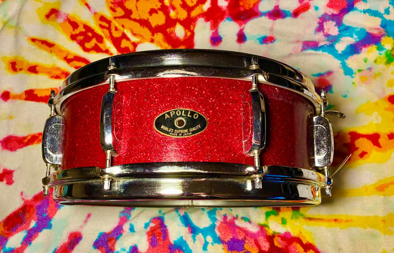 Apollo 5x14 Snare MIJ 60's Red Sparkle image 1
