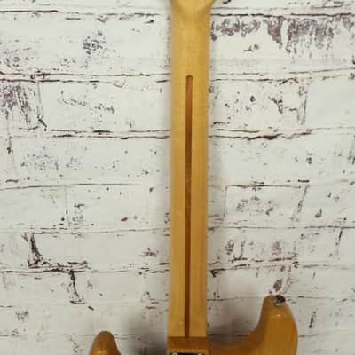 1977 Fender USA Stratocaster Natural Finish Electric Guitar W/ Hard Shell Case image 9