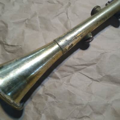 Elkhart Cavalier metal clarinet, USA, Silver-finish, Good Condition image 14