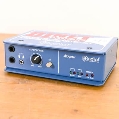Radial Engineering DiNET DAN-RX2 2-Ch. Dante Network Receiver (NO PSU) CG01XU4 image 3