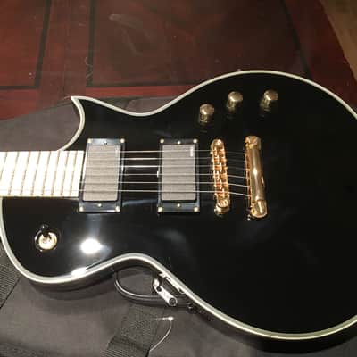 ESP LTD EC-1000 2012 Black (Maple Fretboard) image 5