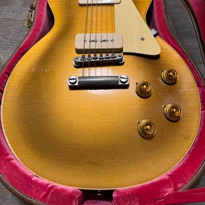 Gibson Custom Shop Wildwood Spec Murphy Lab 1956 Les Paul Goldtop Reissue Light Aged image 2