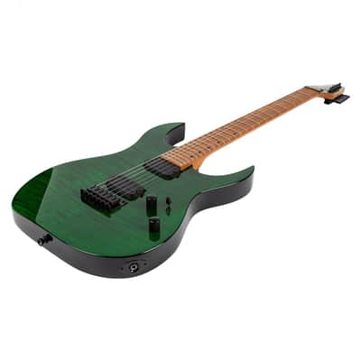 Spira S-450 TGR 450 Series Double Cutaway Roasted Poplar Flamed Maple Top Canadian Roasted Maple Neck 6-String Electric Guitar image 6