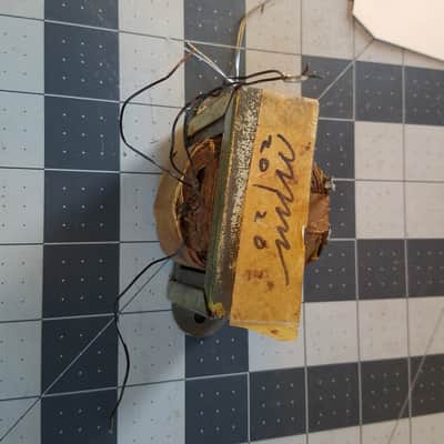 Foster 11385  Vintage Power Transformer Tested 20-0-20 V Tube Amp Project 1966 image 4