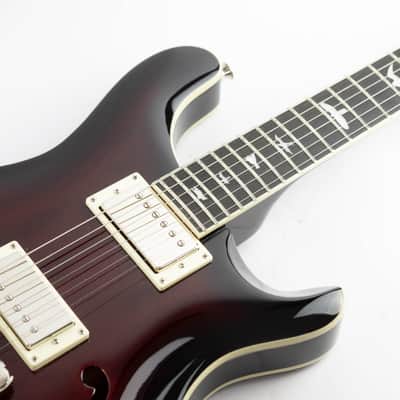 PRS SE Hollowbody Standard 2022 Fire Red Burst image 15
