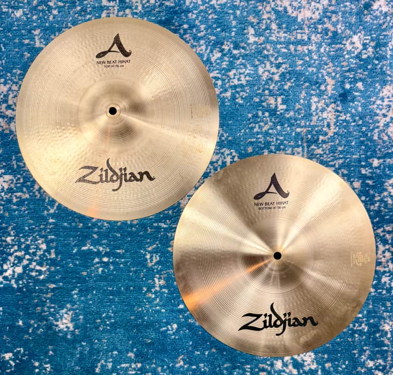 Don’t pay £400+!! 14” Zildjian A NEW BEAT Hihats 1011g 1334g image 1