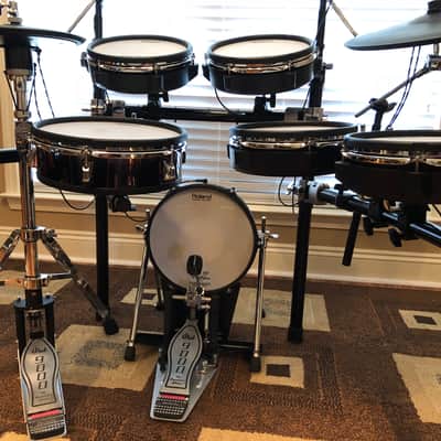 Upgraded Pads, Cymbals and rack Roland TD-25KV image 2