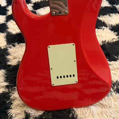 Squier Simon Neil Signature Classic Vibe Stratocaster 2012 - Fiesta Red Fender image 4