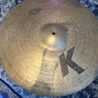 Zildjian 20" K Custom Dry Ride Cymbal 1989 - 2019 - Traditional image 1