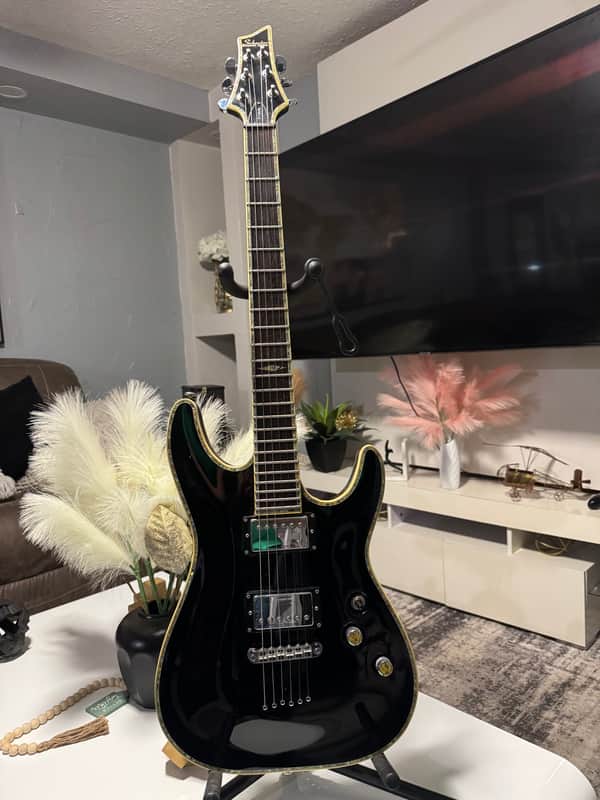 Schecter C-1 Elite 2004 - 2007 - Gloss Black image 1