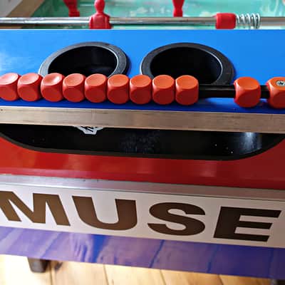 MUSE signed memorablia : Garlando Football Table 70's Red ,White and Blue image 10