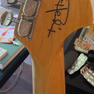 Fender Fender American Stratocaster “Hendrix Tribute”  1997 - Olympic White/ Maple Neck image 4
