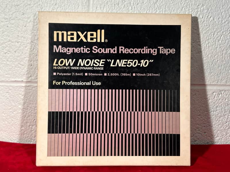 Maxell LNE50-10 Low Noise 10" inch Recording Tape image 1