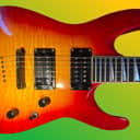 ⚡️1990 Jackson Soloist SL-3 Archtop in Spectacular Fireburst! Made in Japan!⚡️