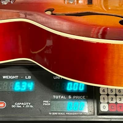 Silvertone 1425 Aristocrat 1955 - cherry sunburst 100% OG image 24