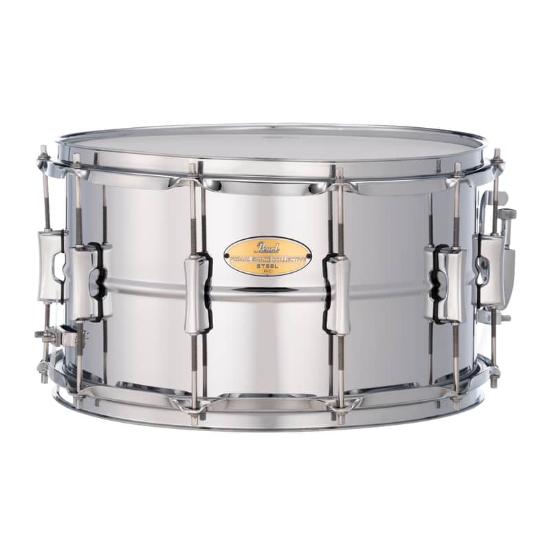 Pearl Primal Snare Collective 14"x8" Steel Snare Drum image 1