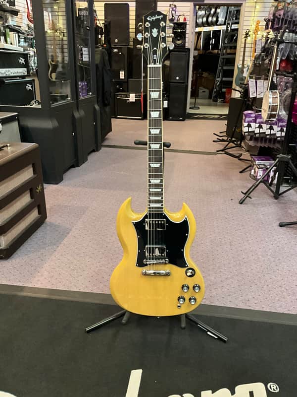 Epiphone SG Standard with Laurel Fretboard 2025 - TV Yellow image 1