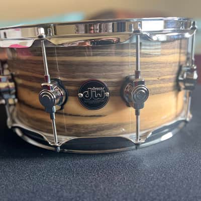DW Exotic Performance Black Polar Snare Drum 6.5x14 image 4